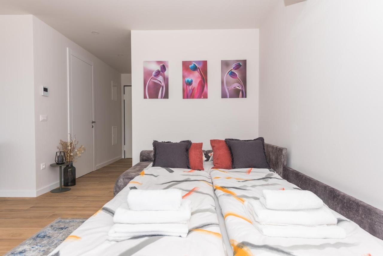 Luxury Adria Sea & City View Apartment Makarska Exterior foto